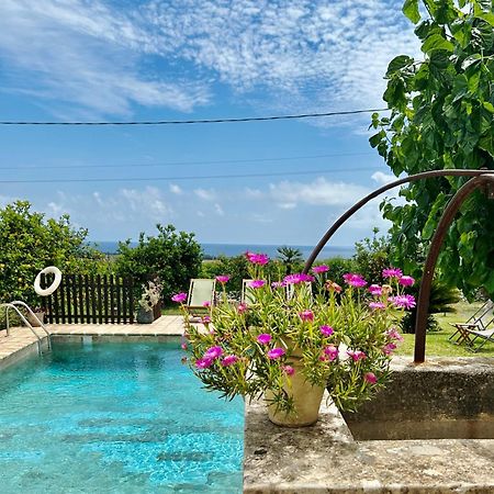 Authentic Sicilian Charm, Pool, Sea View, Wi-Fi & Parking Villa Avola Kültér fotó